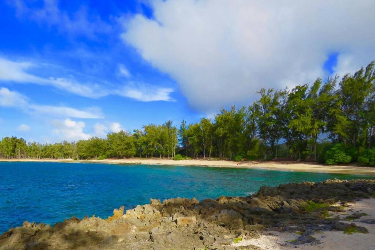 Glorious Beachfront High End Villa Kahuku Exterior photo